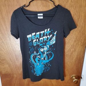 Death or Glory T by Black Market Art